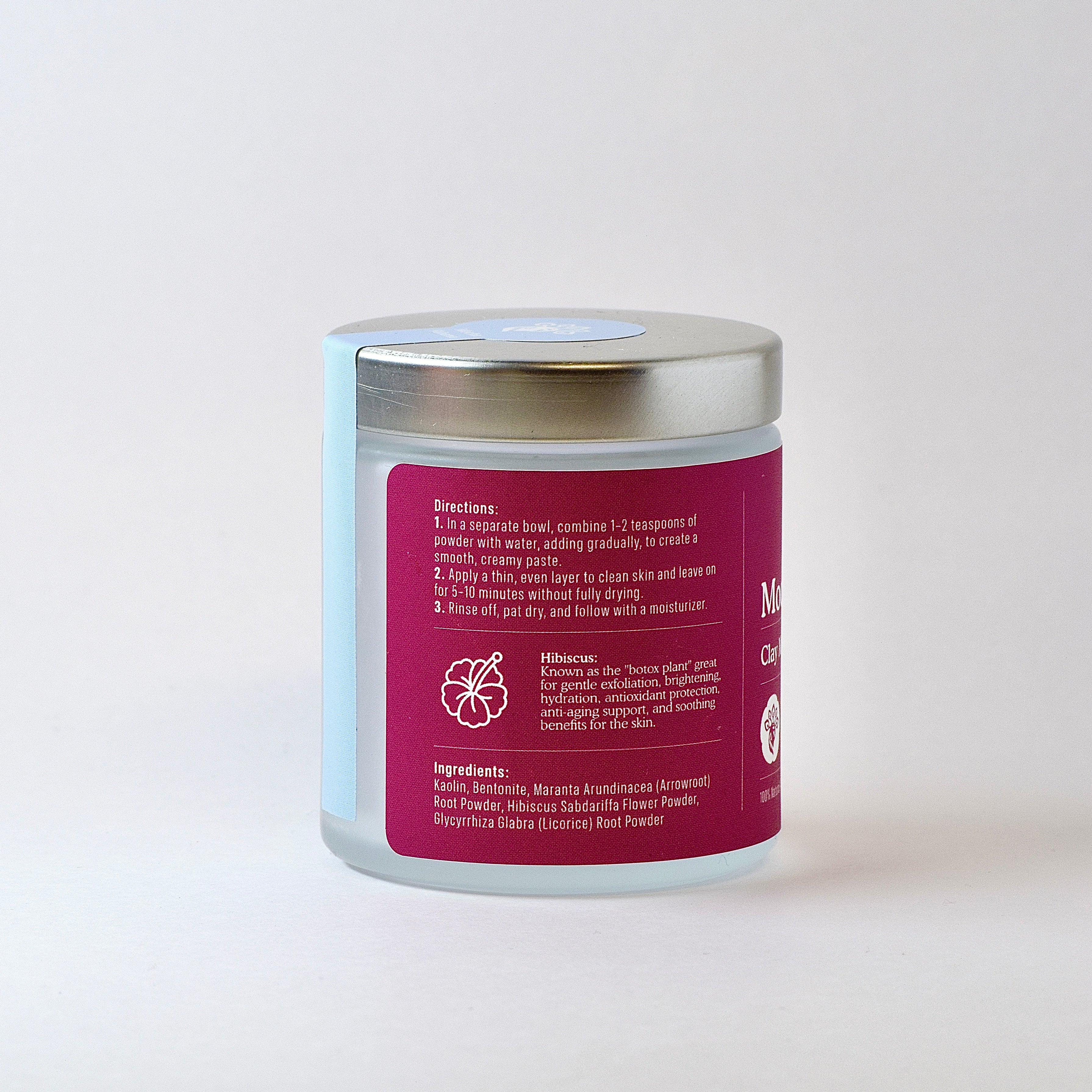 Hibiscus Clay Mask